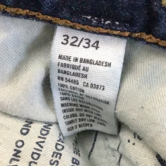 AMERICAN Eagle slim straight jeans sz 32 - Picture 8 of 8